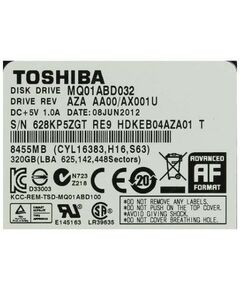 Купить Жесткий диск для ноутбука Toshiba 1Tb 2.5" 5400rpm 128Mb [MQ04ABF100], изображение 5 в компании Зеон