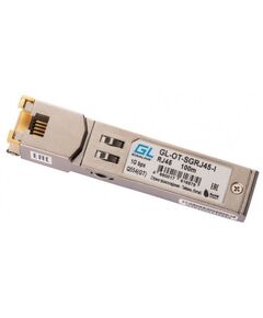 Купить Модуль промышленный Gigalink GL-OT-SGRJ45-I SFP, 100/1Гбит/c, UTP, RJ45, до 100 м, до -40C в компании Зеон