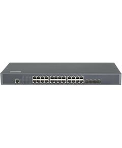 Купить Управляемый коммутатор Gigalink GL-SW-G201-28TC L2+, 24 BASE-T 1000Mb/s портов, 4 10G SFP+, 1 Console, 1U 19", 220V в компании Зеон