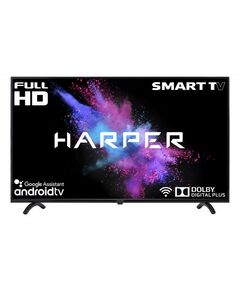 Купить ЖК-телевизор HARPER 40F720TS 40", 1920x1080, AV, HDMI x2, USB x2, Ethernet (RJ-45), Wi-Fi в компании Зеон