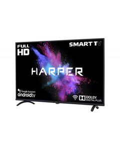 Купить ЖК-телевизор HARPER 40F720TS 40", 1920x1080, AV, HDMI x2, USB x2, Ethernet (RJ-45), Wi-Fi, изображение 2 в компании Зеон