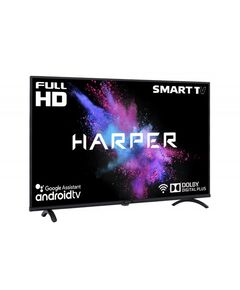 Купить ЖК-телевизор HARPER 40F720TS 40", 1920x1080, AV, HDMI x2, USB x2, Ethernet (RJ-45), Wi-Fi, изображение 3 в компании Зеон