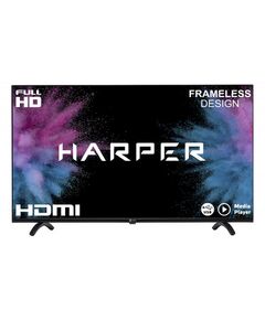 Купить ЖК-телевизор HARPER 40F720T 40", 1920x1080, AV, VGA, HDMI x3, USB, черный в компании Зеон