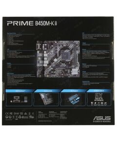 Купить Материнская плата Asus PRIME B450M-K II AM4 B450 PCI-E Dsub+DVI+HDMI GbLAN SATA MicroATX 2DDR4, изображение 4 в компании Зеон