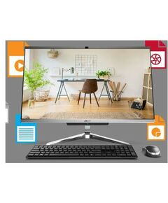 Купить Моноблок Acer Aspire C22-1650 i3-1115G4/4Gb/1Tb/CR/noOS/WiFi/BT/клав/мышь/Cam/21.5" Full HD/серебристый [DQ.BG7ER.002], изображение 7 в компании Зеон