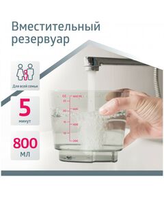 Ирригаторы: Ирригатор для полости рта B.Well WI-933 2.06-8.62 бар, 1250-1700 имп./мин., 0.8л, питание от сети/от аккум. 1650мАч фотографии