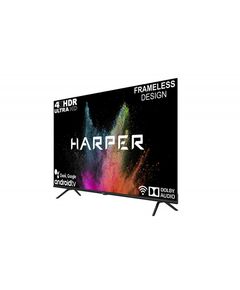 Купить ЖК-телевизор HARPER 55U770TS 55" 3840x2160, HDMI, LAN, WiFi, BT, USB, DVB-T2, SmartTV, изображение 6 в компании Зеон