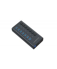 Купить Концентратор USB HARPER HUB-07MB Black, изображение 4 в компании Зеон