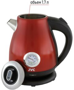 Купить Чайник JVC JK-KE1717 red, изображение 7 в компании Зеон