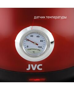 Купить Чайник JVC JK-KE1717 red, изображение 10 в компании Зеон