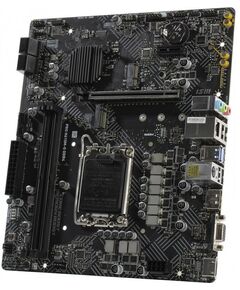 Купить Материнская плата MSI PRO H610M-G LGA1700 H610 PCI-E Dsub+HDMI+DP GbLAN SATA  MicroATX 2DDR4 RTL, изображение 2 в компании Зеон