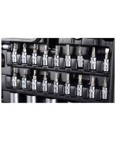 Наборы инструментов и ключи: Набор инструментов Вихрь 1/2", 1/4", CrV, в кейсе 108 предметов фотографии