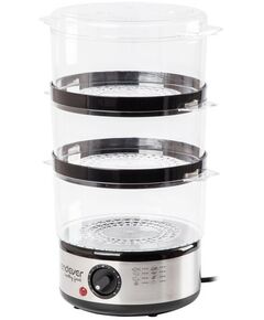 Пароварки: Пароварка Endever Vita-173 черный/стальной [90034] фотографии