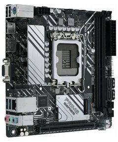 Купить Материнская плата Asus PRIME H610I-PLUS D4-CSM LGA1700 H610 PCI-E Dsub+HDMI+DP GbLAN SATA Mini-ITX 2DDR4 (RTL), изображение 2 в компании Зеон