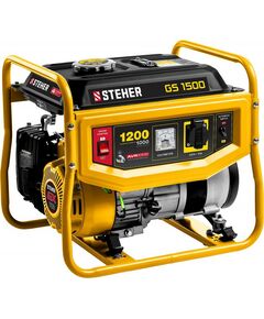 Электростанции: Бензиновый генератор STEHER GS-1500 1200 Вт фотографии