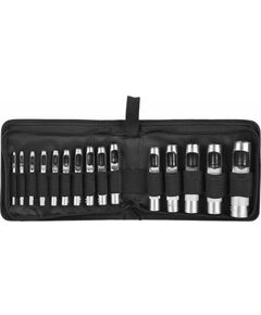 Столярно-слесарный инструмент: Пробойники для кожи Зубр Мастер 3-25мм, 15шт [22949-H15] фотографии