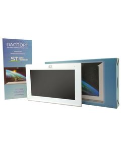 Домофоны: Домофон ST ST-M204/7 (TS/SD/IPS) белый 7" IPS LCD, цветной, 1024*600, CVBS/TVI/CVI/AHD(720Р/1080P), интерком, автоответчик фотографии