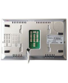 Домофоны: Домофон ST ST-M204/7 (TS/SD/IPS) серый 7" IPS LCD, цветной, 1024*600, CVBS/TVI/CVI/AHD(720Р/1080P), интерком, автоответчик фотографии