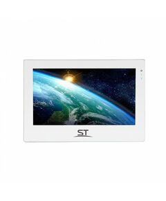 Домофоны: Домофон ST ST-M205/7 (TS/SD/IPS) белый 7" IPS LCD, цветной, 1024*600, CVBS/TVI/CVI/AHD(720Р/1080P), интерком, автоответчик фотографии