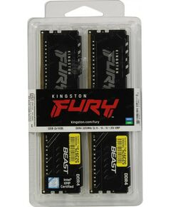 Оперативная память: Оперативная память Kingston Fury Beast 32Gb KIT 2*16Gb DDR4 DIMM <PC4-25600> CL16 [KF432C16BB1K2/32] фотографии