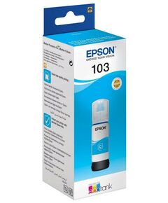 Для Epson (оригинал): Контейнер с чернилами Epson 103 синие для L3100/ L3101/ L3110/ L3150/ L3151 65мл [C13T00S24A] фотографии