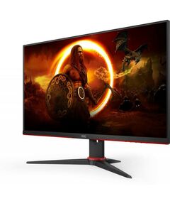 Мониторы: ЖК-монитор AOC 24G2SAE Black-Red 23.8" VA, 1920x1080, 165Hz,  1 ms, 178°/178° фотографии