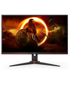 Мониторы: ЖК-монитор AOC 24G2SAE Black-Red 23.8" VA, 1920x1080, 165Hz,  1 ms, 178°/178° фотографии