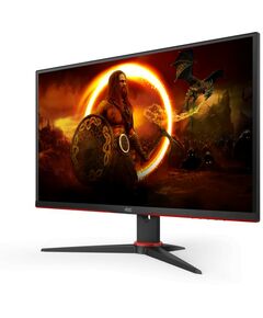 Мониторы: ЖК-монитор AOC 24G2SAE Black-Red 23.8" VA, 1920x1080, 165Hz,  1 ms, 178°/178° фотографии