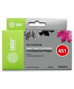Для Canon (совместимые): Картридж Cactus CS-CLI451M для Canon MG 6340/5440/IP7240, 9.8ml фотографии