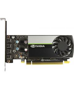 Профессиональные видеоускорители: Профессиональный видеоускоритель PNY NVIDIA Quadro T1000 8Gb  GDDR6 4xminiDP RTL [VCNT1000-8GB-SB] фотографии