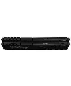 Оперативная память: Модуль памяти Kingston Fury Beast 16Gb KIT 2*8Gb DDR4 DIMM <PC4-28800> CL17 [KF436C17BBK2/16] фотографии