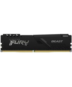 Купить Модуль памяти Kingston Fury Beast 16Gb DDR4 DIMM  CL19 [KF437C19BB1/16] в компании Зеон