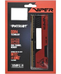 Оперативная память: Комплект оперативной памяти Patriot Viper 32Gb KIT 2*16Gb DDR4 DIMM <PC4-32000> CL20 [PVE2432G400C0K] фотографии