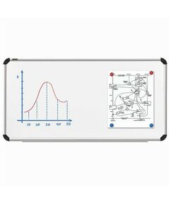 Купить Магнитно маркерная доска на стену BRAUBERG Premium 120х240 см [231702], изображение 3 в компании Зеон