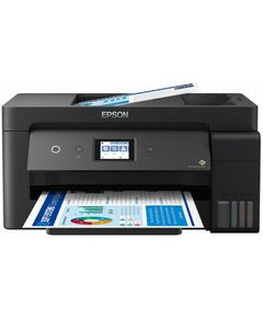 Купить Многофункциональное устройство Epson L14150 A3, струйное МФУ, LCD, 17стр/мин, 4800x1200dpi, 4краски, USB2.0, ADF, WiFi,  сетевой, двуст.печать [C11CH96404] в компании Зеон