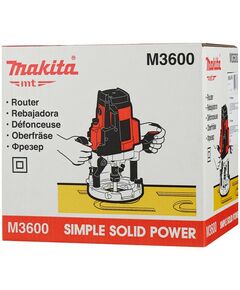 Купить Фрезер Makita М3601 900Вт, 27000 об/мин, ход 35мм, цанга 8мм, 2.7кг, изображение 4 в компании Зеон