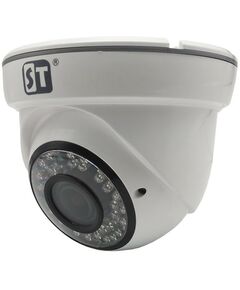 IP-камеры: Видеокамера ST ST-S2546 Light цветная IP, 2.1MP (1080p), с ИК подсветкой, для установки внутри помещений, купольная, 1/3" Progressive Scan CMOS, 2.8-12 mm (соответствует 100°-32° по горизонтали), ПЛАСТИК фотографии