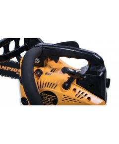 Бензопилы: Бензопила Champion 125T-10 0.95л.с/0.7кВт, 10"(25см)х3/8х050"(1.3мм), 40зв, 4.3кг фотографии