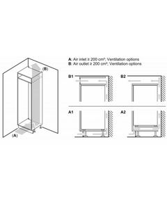 Купить Встраиваемая морозильная камера BOSCH GIN81AE30M Series 4 1840 x 640 x 610, 235 л, 36 дБ, NoFrost, сигнал открытой двери, изображение 7 в компании Зеон