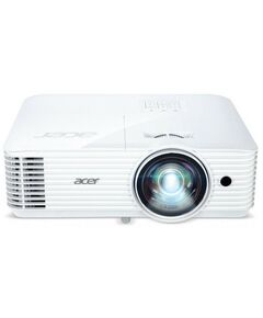 Купить Проектор Acer S1286H DLP, XGA 1024x768, 3500Lm, 20000:1, +НDMI, DMD, 1x16W speaker, 3D Ready, lamp 4000hrs, short-throw, WHITE, 3.10 кг [MR.JQF11.001], изображение 2 в компании Зеон