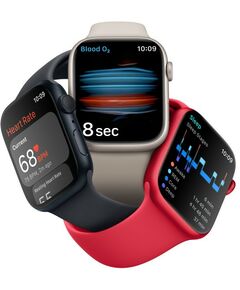 Купить Смарт-часы Apple Watch 8 GPS Starlight Aluminum Case with with Starlight Sport Band 45mm L [MNUQ3LL/A], изображение 5 в компании Зеон