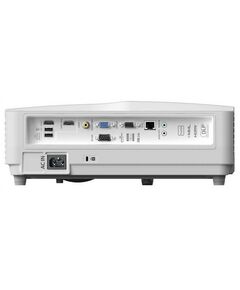 Купить Проектор Optoma W340UST DLP, WXGA 1280x800, 4000Lm, 22000:1, 2xHDMI, MHL, USB, LAN, 1x16W speaker, 3D Ready, lamp 15000hrs, ultra short-throw, White, 4.87 кг [E1P1A1FWE1Z2], изображение 3 в компании Зеон