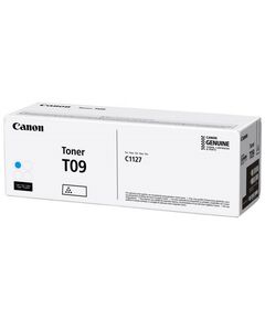 Купить Тонер-картридж Canon T09C для Canon i-SENSYS C1127iF, C1127i, C1127P, голубой, 5900 стр. [3019C006], изображение 2 в компании Зеон