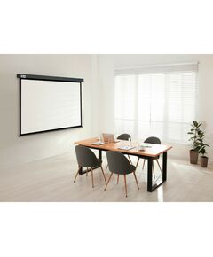 Купить Экран настенно-потолочный рулонный Cactus CS-PSW-124X221-SG Wallscreen, 124.5x221см, 16:9, серый, изображение 3 в компании Зеон