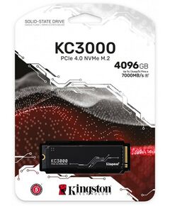 Купить SSD-накопитель Kingston 4 Tb KC3000 M.2 2280 M 3D TLC [SKC3000D/4096G], изображение 3 в компании Зеон