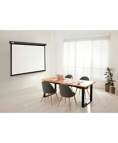 Купить Экран настенно-потолочный рулонный Cactus CS-PSW-149X265-SG Wallscreen, 149.4x265.7см, 16:9, серый, изображение 3 в компании Зеон