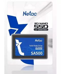 Купить SSD-накопитель Netac 1 Tb SA500 SATA 6Gb/s 2.5" [NT01SA500-1T0-S3X], изображение 2 в компании Зеон