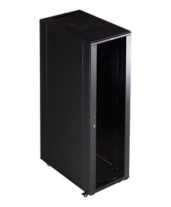 Купить Шкаф Lanmaster TWT-CBB-22U-6x6-G1 19" Business, 22U 600x600, черный, передняя дверь стекло, задняя дверь распашная металл, изображение 3 в компании Зеон