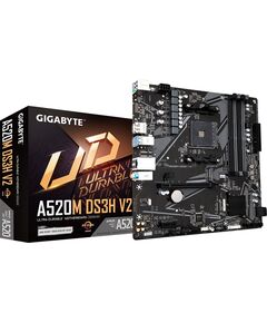 Купить Материнская плата GigaByte A520M DS3H V2 AM4 AMD A520 4xDDR4 mATX AC97 8ch(7.1) GbLAN RAID+HDMI+DP, изображение 5 в компании Зеон