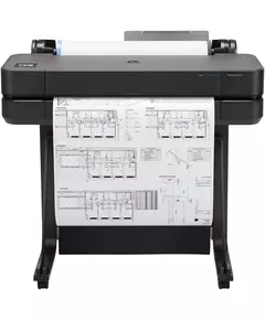 Купить Струйный принтер HP DesignJet T630 24", 1Gb, 2400x1200dpi, USB2.0, WiFi, сетевой [5HB09A], изображение 2 в компании Зеон